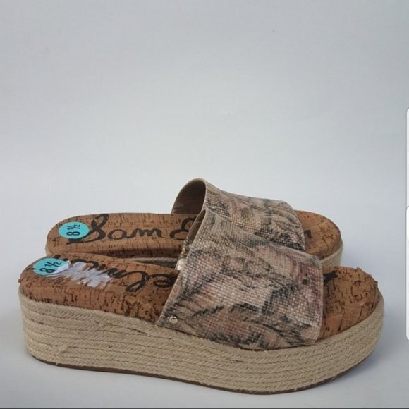 Sam Edelman Weslee flatform sandals size 8.5 - Picture 3 of 6